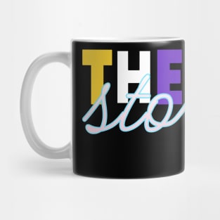 Theirstory womens history month theirstory nonbinary trans pride flag Mug